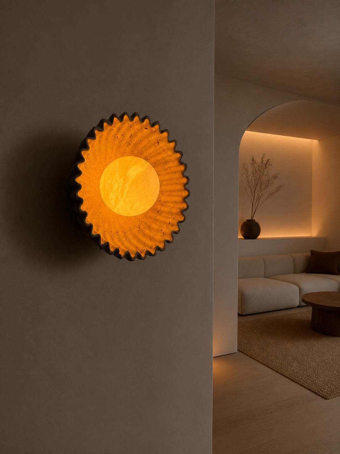 Ostro Marble Small Sconce