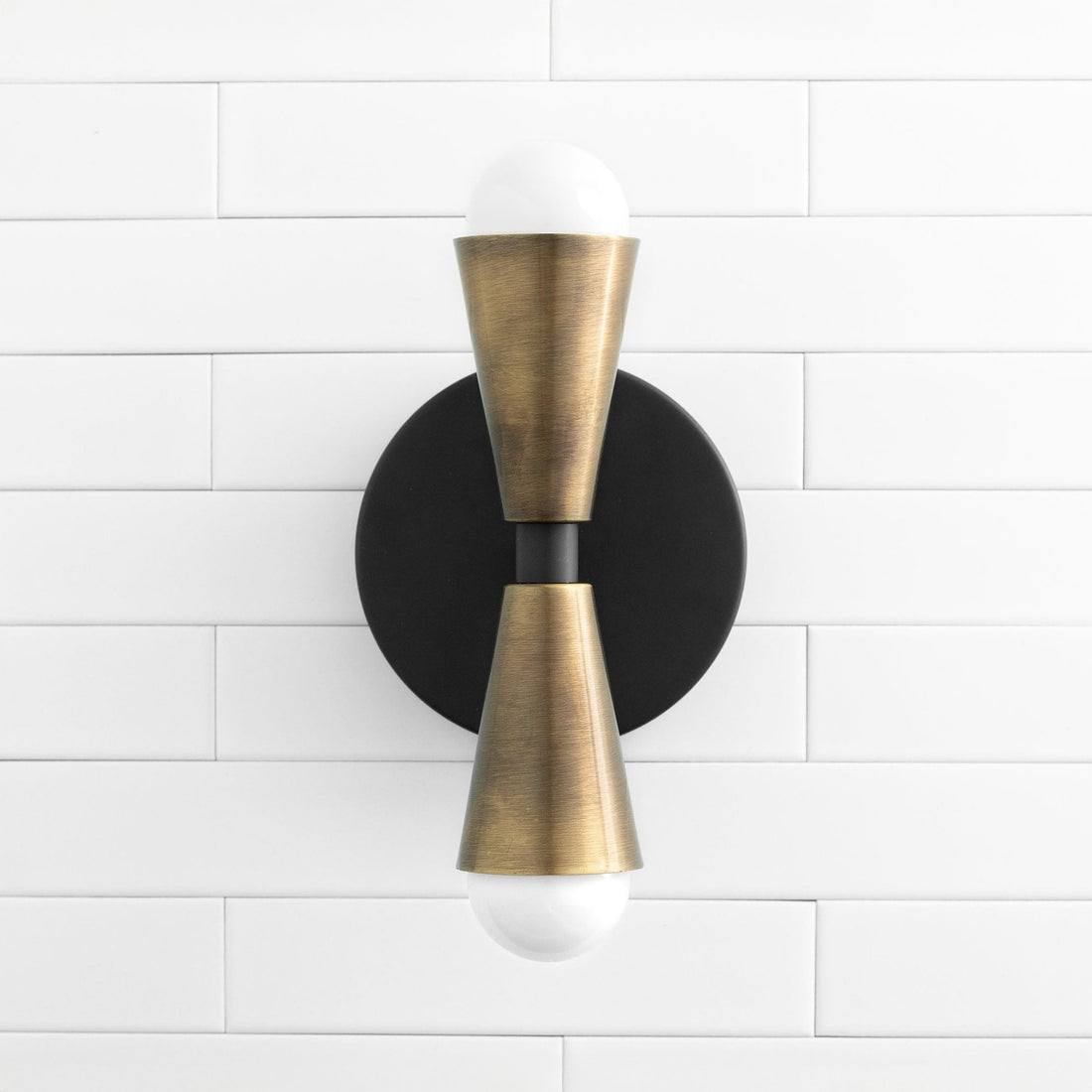 Pyralis Cone Modern Tapered Wall Light – Minimalist Design for Bathroom or Bedroom