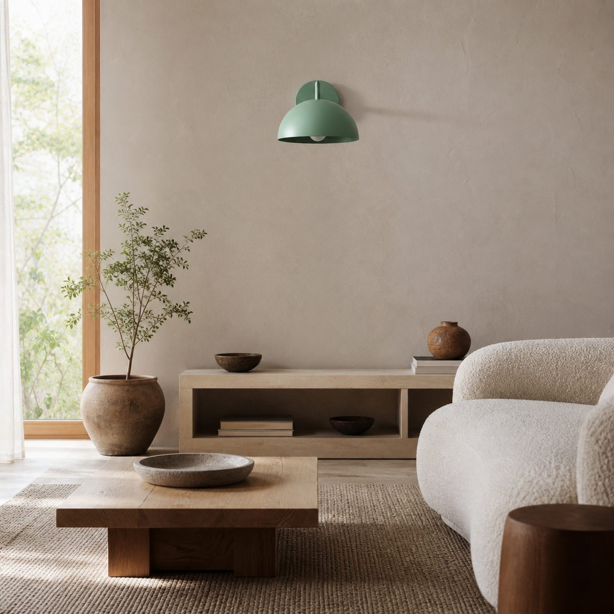 Metio Dome Minimalist Dome Sconce - Stylish Colorful Wall Light