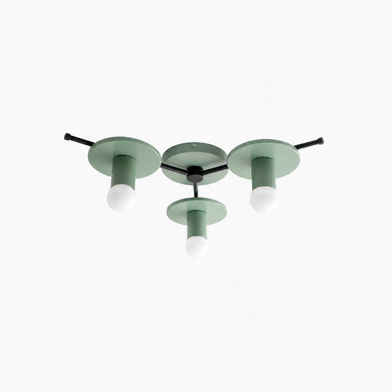 Radiro Globe Colorful Ceiling Light-3 Light Minimalist Fixture