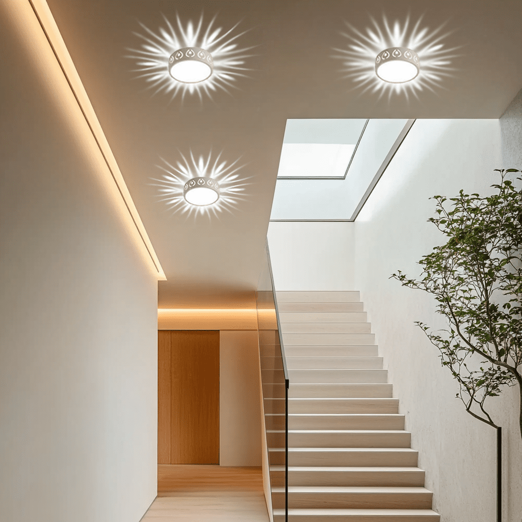 Modern Surface Mount Round LED Ceiling Light