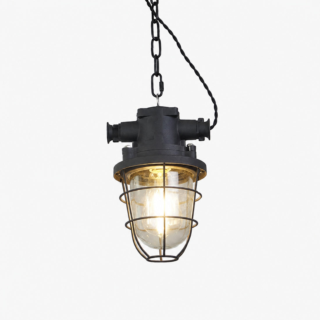Bulkhead Cage Pendant Light
