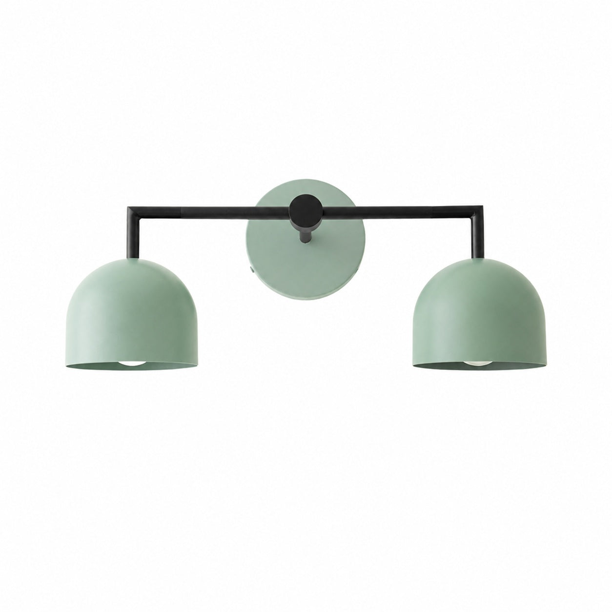 Metio Dome Farmhouse Vanity Wall Light Colorful Metal Sconce