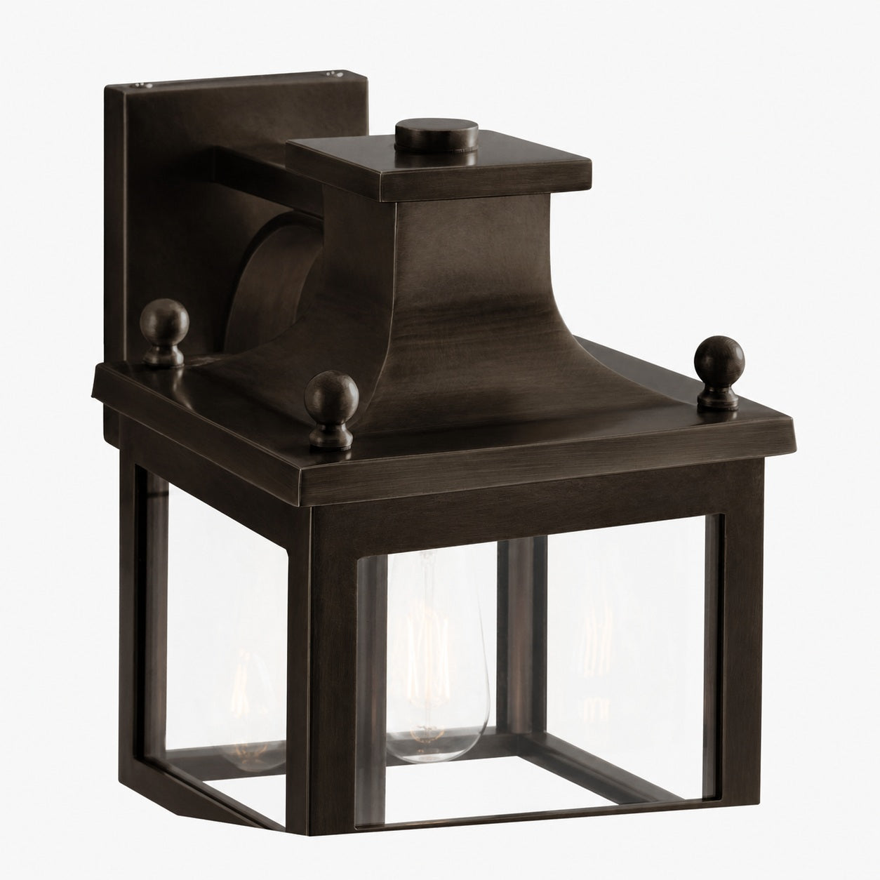 Yolvira Outdoor Wall Light Sconce - Versatile Metal Lantern