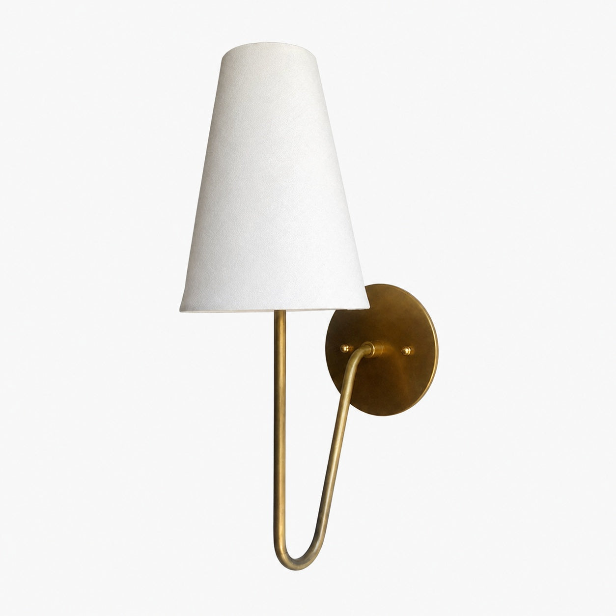 Organic Glass Scoop Wall Light – Minimalist Modern Decorative Ambient Sconce for Living Room