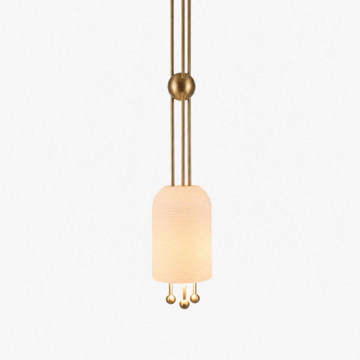 Lantern Glass Pendant Lamp