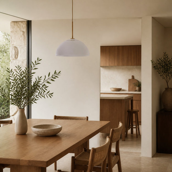 Parvion Modern Adjustable Sculptural Metal Pendant Light
