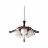 Orrise Series Sculptural Globe Cluster Pendant Lamp - Metal and Glass Pendant Light