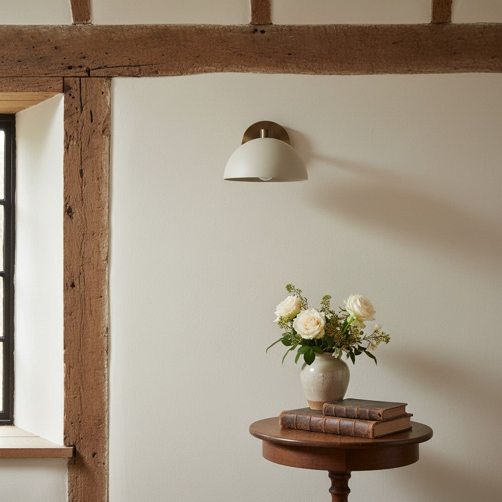 Metio Dome Decorative Wall Sconce Light - Elegant Indoor Lighting Fixture