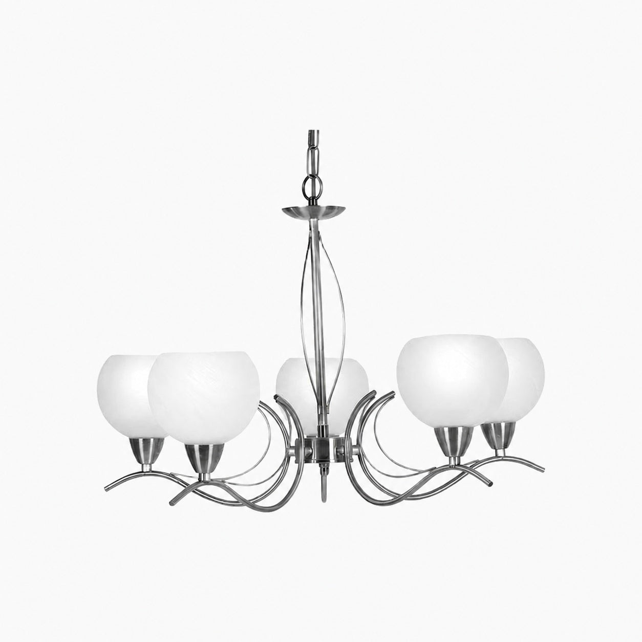Armicora Multiple Lights Antique Chandelier – Elegant Metal Finish for Dining Rooms or Living Areas