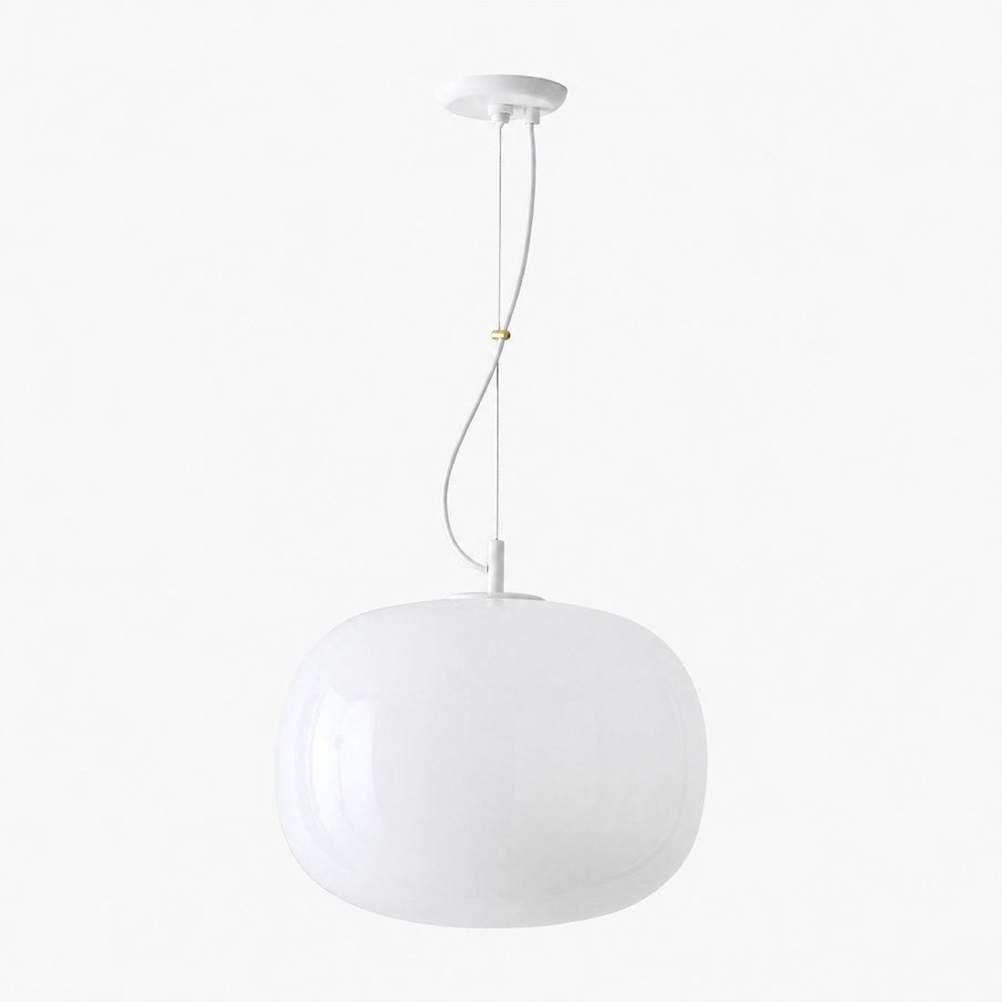 Lumivelle Minimalist Glass Pendant – Adjustable Height Dimmable Design