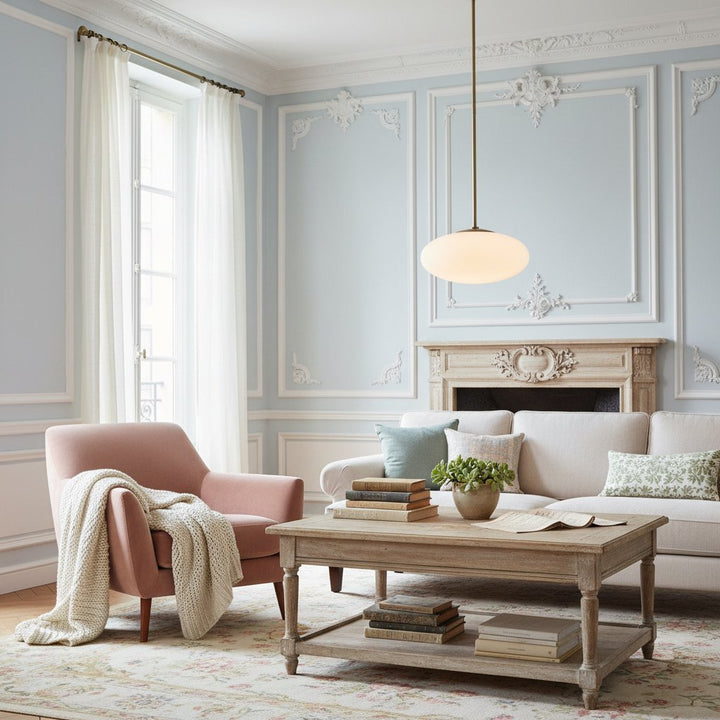 Ovalitus Elegant Oval Pendant Brings Mood Lighting for Kitchen Island