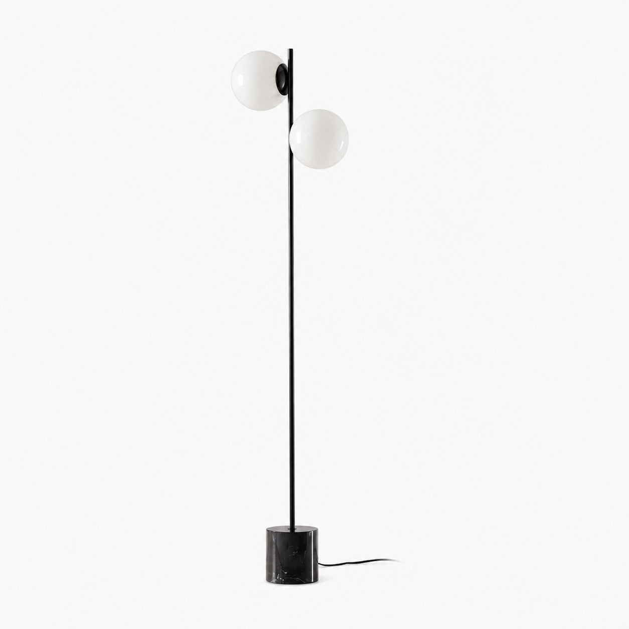 Brina Glass Multi-Light Floor Lamp - Modern Standing Light with Elegance