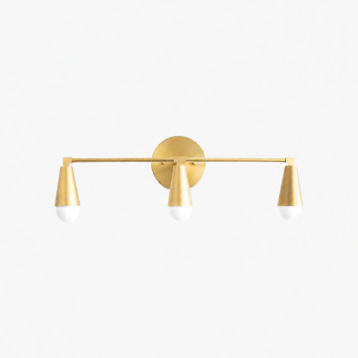 Pyralis Cone 3 Light Vanity Light - Modern Sconce