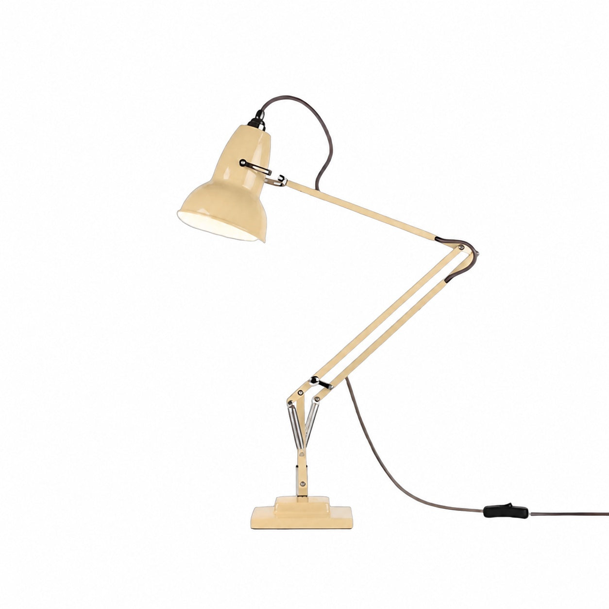 Classic Multicolor Desk Lamp - Adjustable Spring-Arm for Study Room