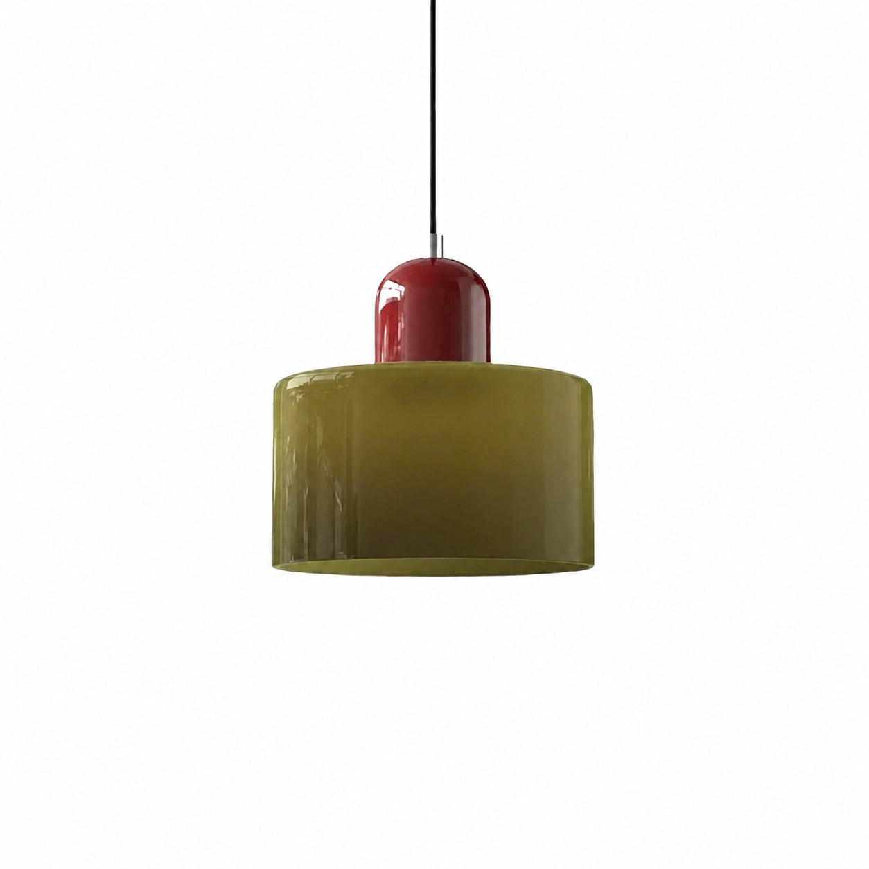 Morvella Sculptural Pendant Light – Refined Cylindrical Design Decorative Hanging Lamp N31