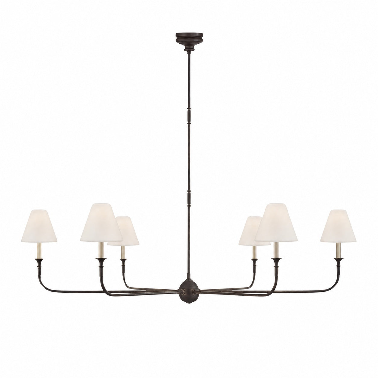 Piaf Grande Modern Industrial Metal Chandelier