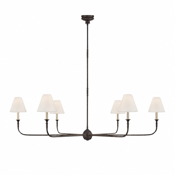 Piaf Grande Modern Industrial Metal Chandelier