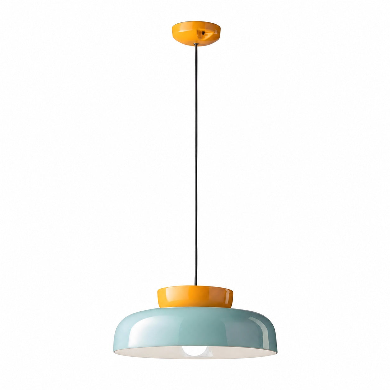 Fiesta Colorful Bowl Shaped Nordic Ceramic Pendant Lamp