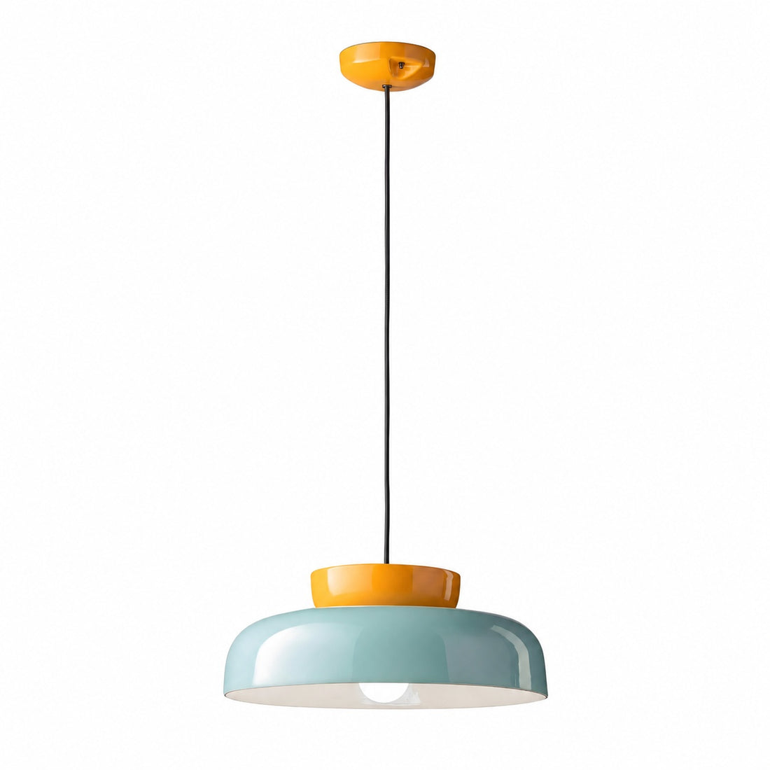 Fiesta Colorful Bowl Shaped Nordic Ceramic Pendant Lamp