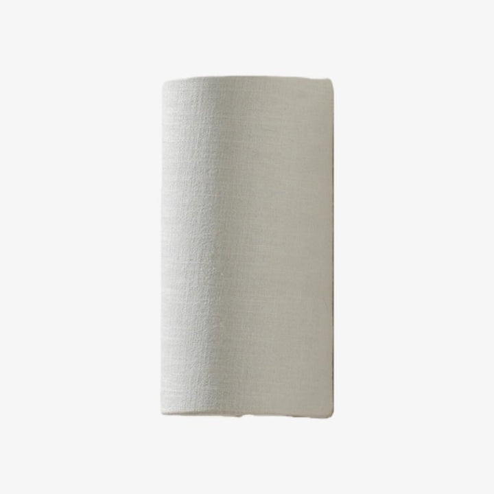 Linbron Linen Wall Sconce Natural Fabric Shade Modern Wall Light for Bedroom