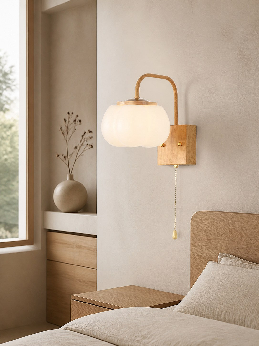 Kapok Flower Wall Lamp