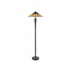 TF Dark Star Tiffany Art Glass Floor Lamp – Vintage-Inspired Metal Base Accent Lighting
