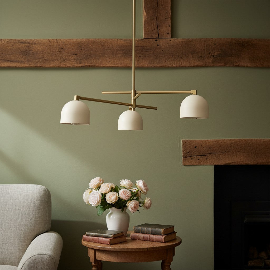 Metio Dome Stylish Ceiling Chandelier - Timeless Home Lighting Accent