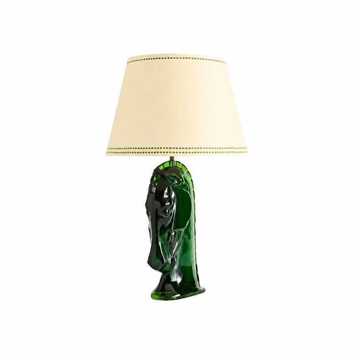 Modo Sculptural Horse Head Table Lamp in Resin – Decorative Table Light for Home Office