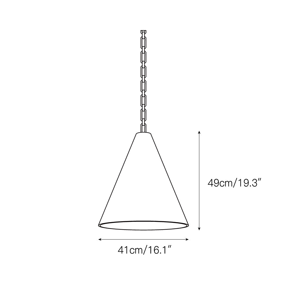 White Plaster Pendant Lamp