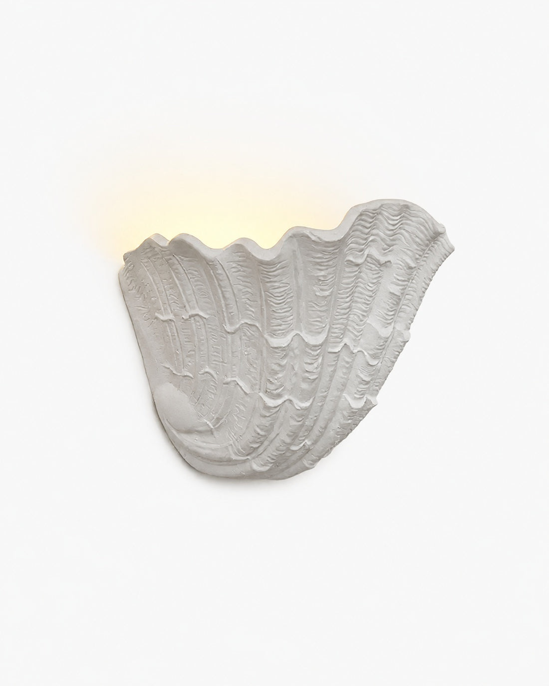 Maris Shell Plaster Wall Lamp