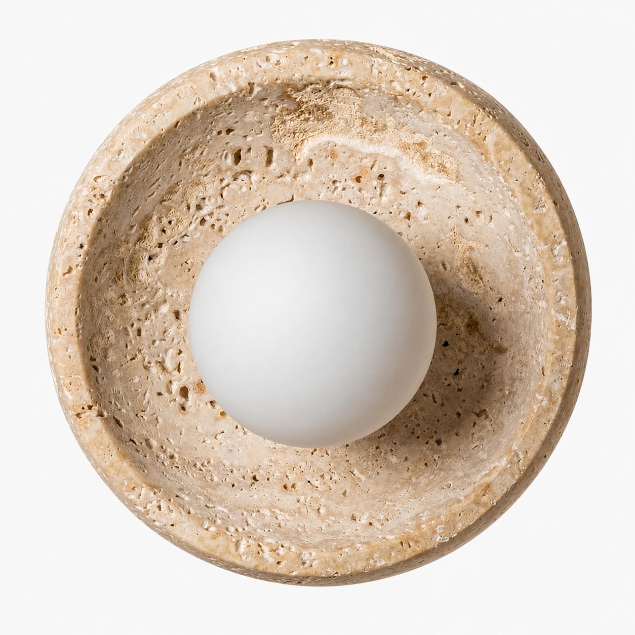 Faro Travertine Wall Lamp