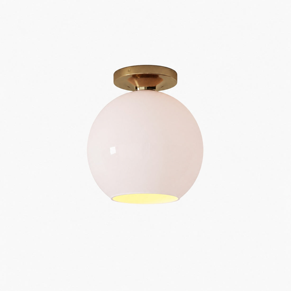 Selvion Modern Globe Pendant Light - Damp-Rated Bathroom Lighting - Luxe Glass Shade