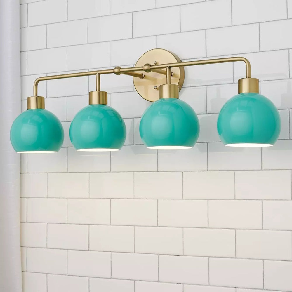 4 Light Bubble Pop Wall Sconce - Colorful Bathroom Wall Light