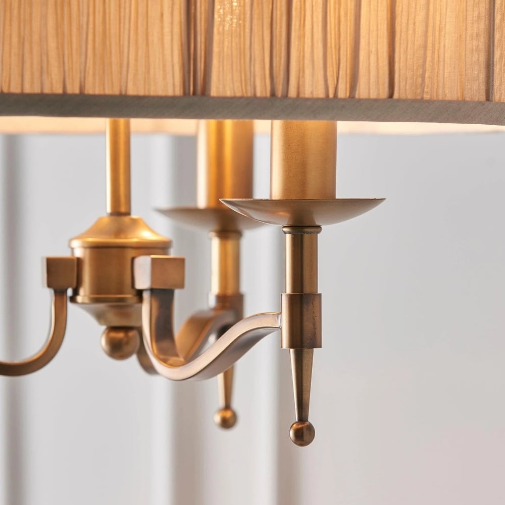 Tela 3-Light Pendant Lamp - Elegant Multi Arm Hanging Light for Living & Dining Spaces