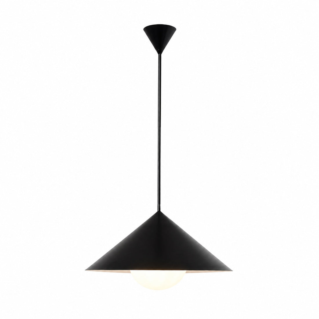 Brivana Adjustable Pendant – Cone Shade Light for Kitchen or Dining