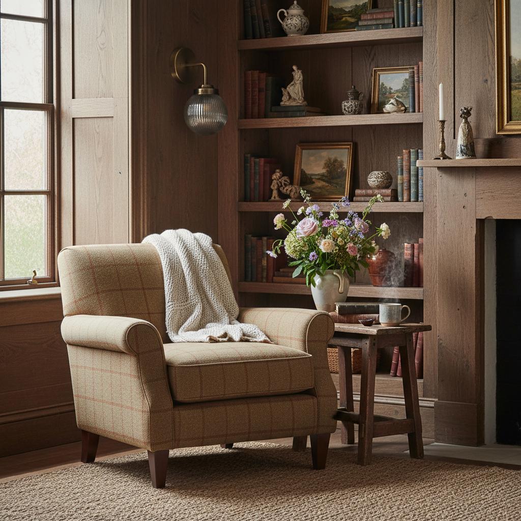 Glorica Glass Aged Brass Wall Sconce - Ribbed Glass Shade Industrial Style Lighting