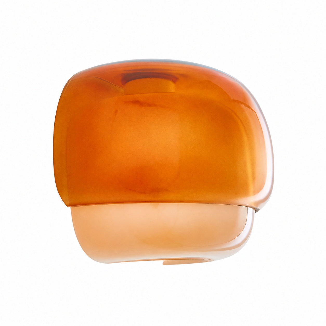 Clinco Colored Modern Vintage Glass Wall Lamp - Soft Mushroom Glow