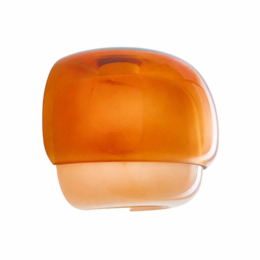 Clinco Colored Modern Vintage Glass Wall Lamp - Soft Mushroom Glow