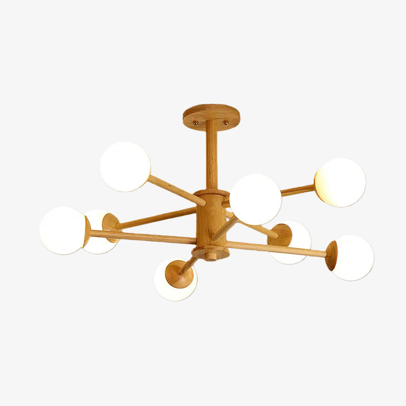 Orrise Molecular Design Ceiling Lamp - Artistic Branch Lighting Chandelier for Home Spaces