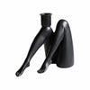 Kickra Modern Designer Candle Holder with Gold Leg-Inspired Base U22