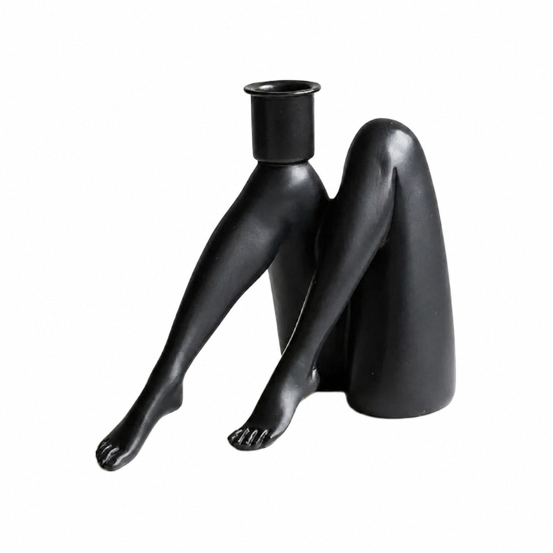 Kickra Modern Designer Candle Holder with Gold Leg-Inspired Base U22