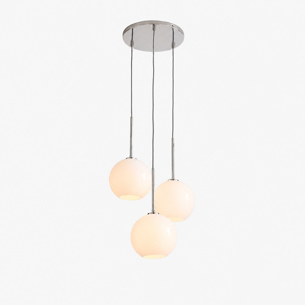 Selvion Minimalist Crystal Chandelier - Handcrafted Glass Sculptural Lighting Fixture