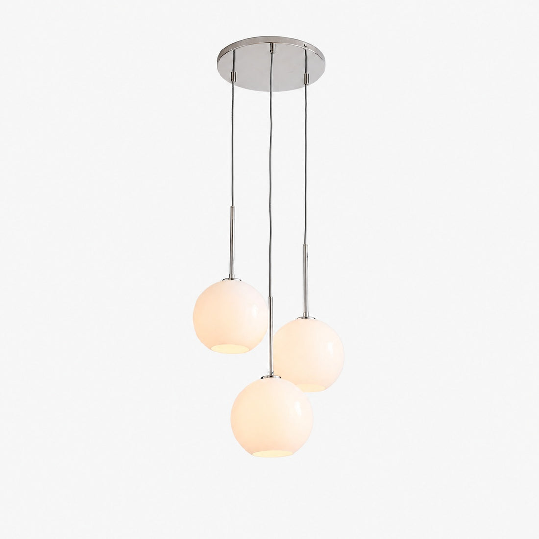 Selvion Minimalist Crystal Chandelier - Handcrafted Glass Sculptural Lighting Fixture