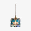 Vintagia Tiffany Inspired Pendant Light Fixture - Artistic Glass Shade Pendant for Dining Island and Entryway