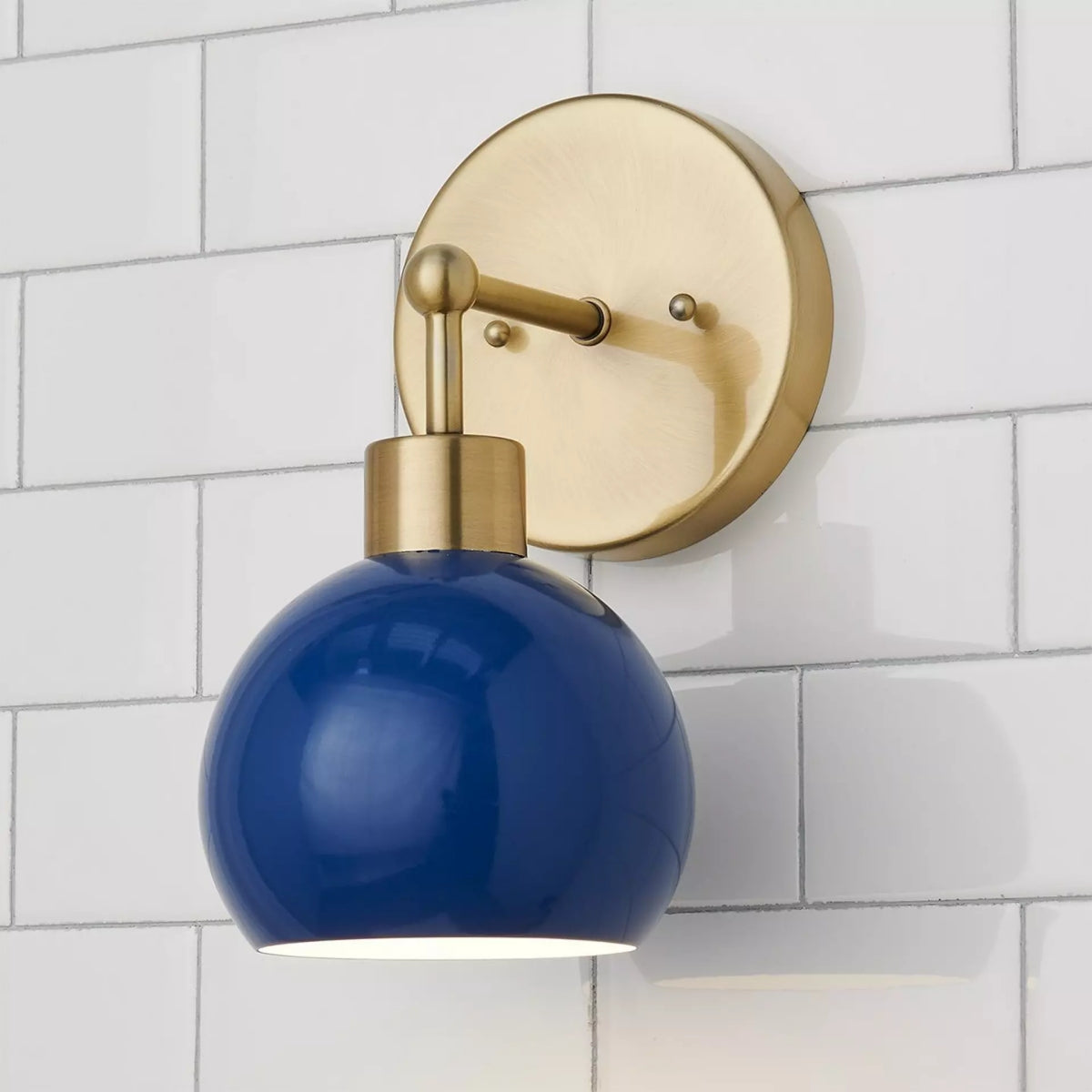 Single Bubble Pop Wall Sconce - Colorful Vanity Wall Light