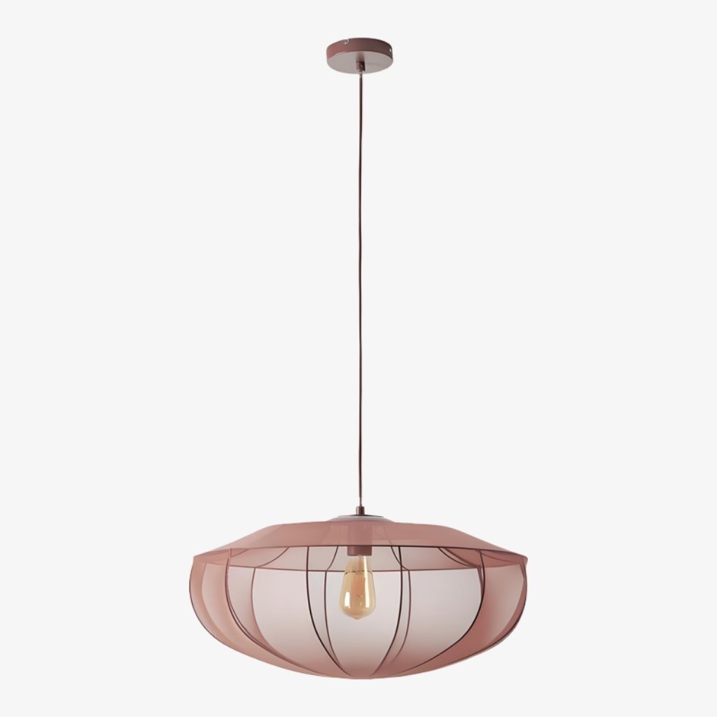 Lumifil Modern Mesh Pendant Light - Hanging Fabric Lghts are Suitable for Dining Rooms or Kitchen Islands