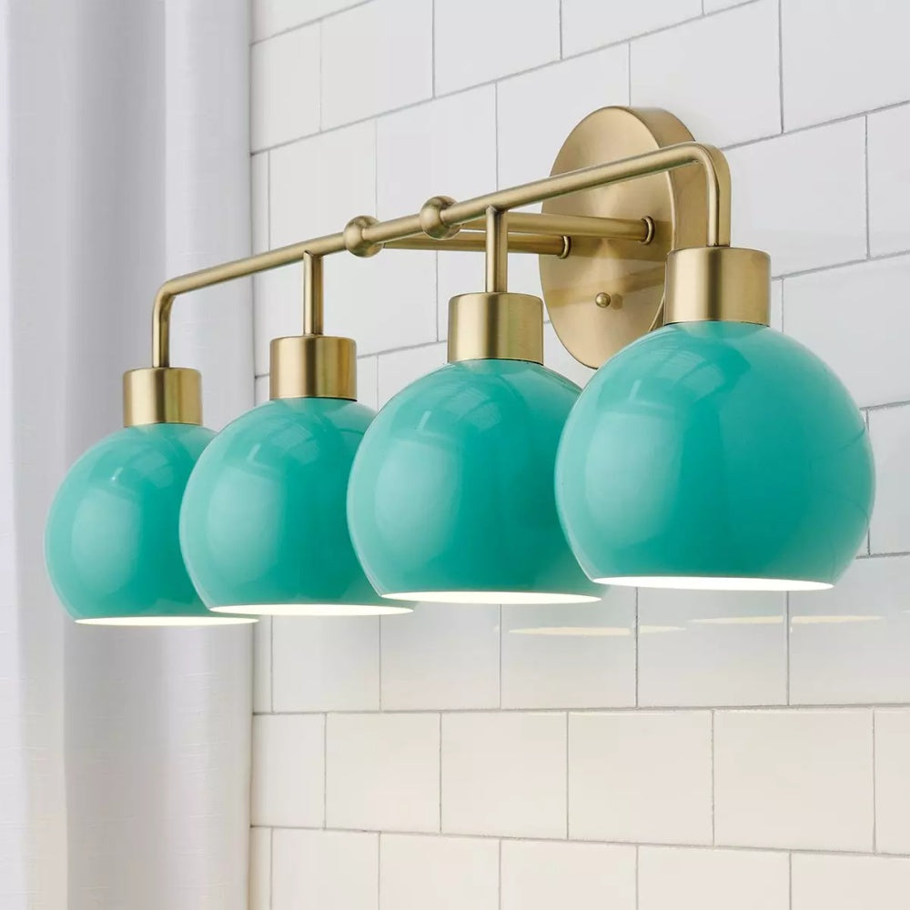 4 Light Bubble Pop Wall Sconce - Colorful Bathroom Wall Light