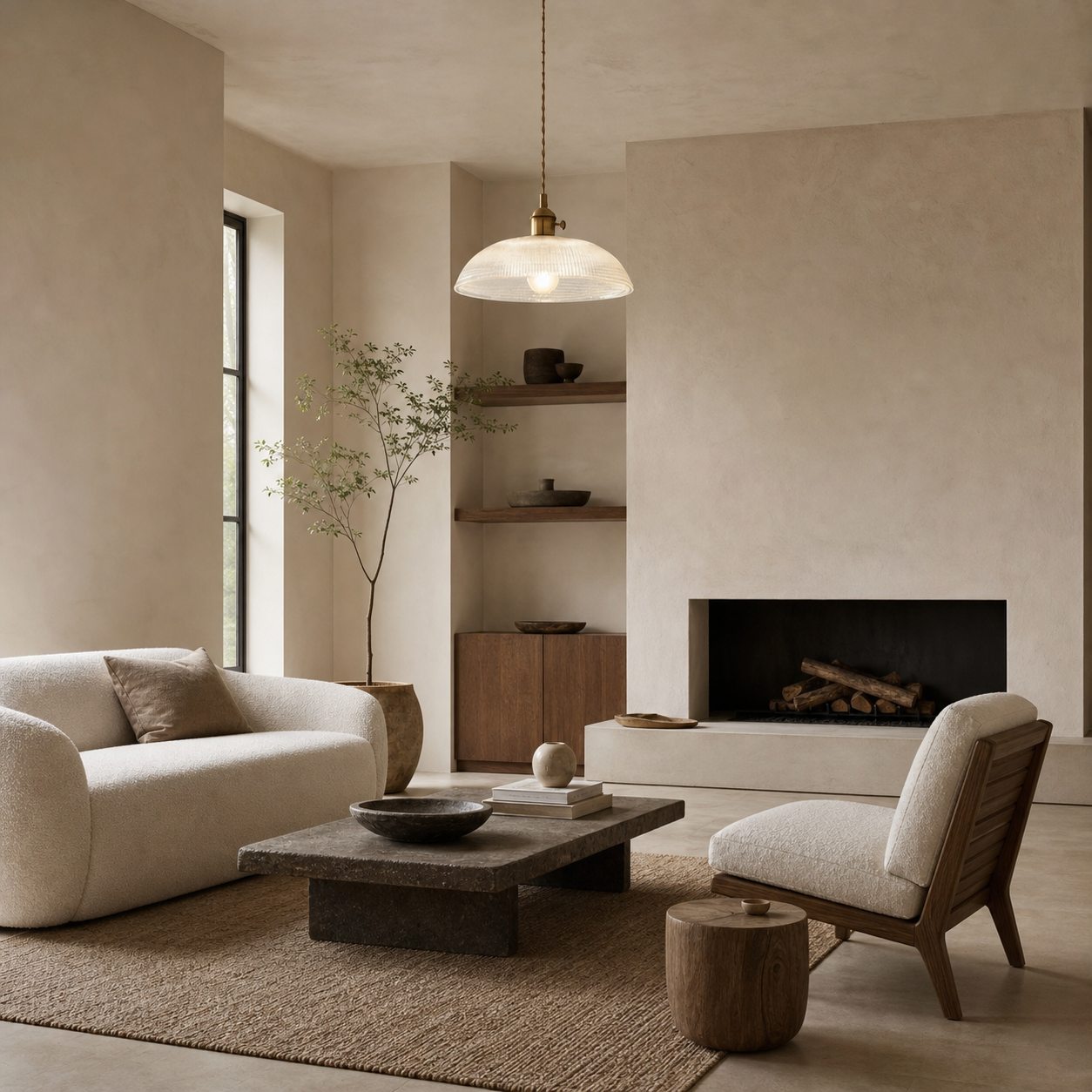 Velaris Ribbed Spiral Pendant Light - Domed Silhouette Ceiling Fixture for Modern Interior