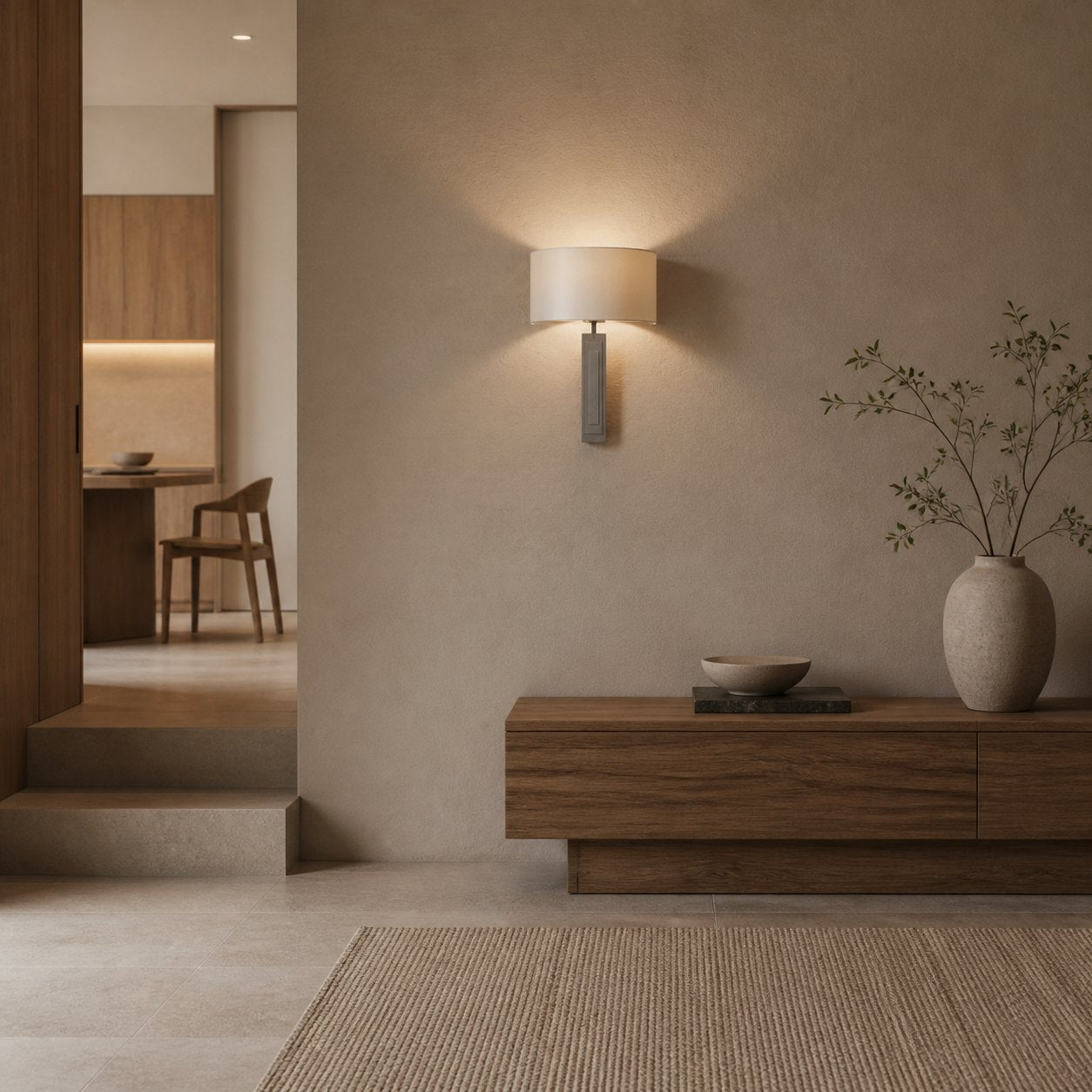 Linexis Vintage-Inspired Wall Sconce with Sculpted Arm Design – Modern Art Deco Style for Hallways & Bedrooms